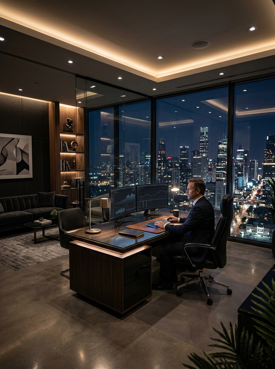 Cleaner Office Background